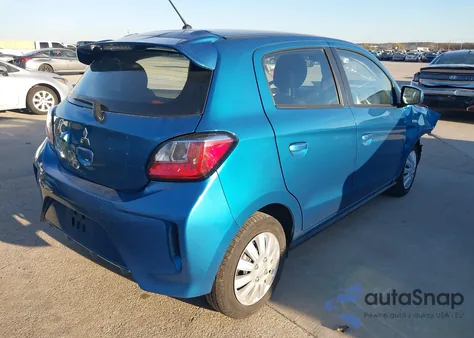 2024 Mitsubishi Mirage Es/Le from USA, damaged, VIN ML32AUHJ9RH017844